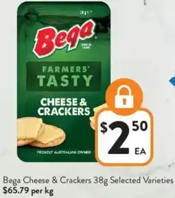 Foodworks Bega Cheese & Crackers offer
