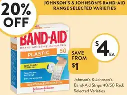 Foodworks Johnson's & Johnson's Band-Aid Strips offer