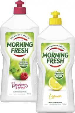 Coles Morning fresh dishwashing liquid offer