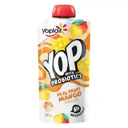 Woolworths Yoplait YOP Yoghurt Pouch offer