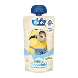 Woolworths Pauls Custard Kids Pouch offer
