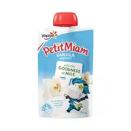 Woolworths Yoplait Petit Miam Kids Yoghurt Pouch offer