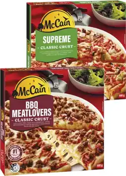 Coles Mccain family pizza offer