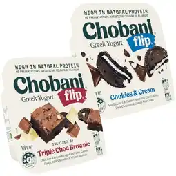 Woolworths Chobani Flip Yogurt 140g – From the Fridge offer