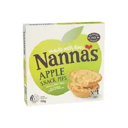 Woolworths Nannaβs Frozen Fruit Pies 450-600g β From the Freezer offer