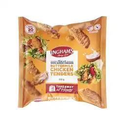 Woolworths Ingham’s Original Buttermilk Chicken Tenders 550g offer