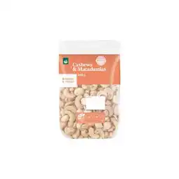 Woolworths Woolworths Cashew & Macadamia Roasted & Salted 400g offer