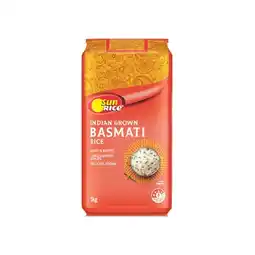 Woolworths SunRice Premium Basmati Rice 1 kg offer