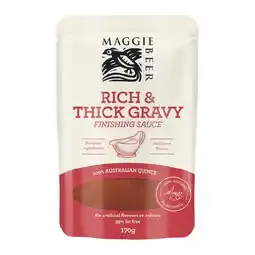 Woolworths Maggie Beer Gravy or Sauce 170g offer
