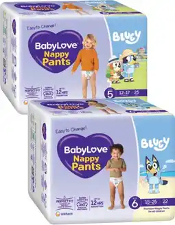 Coles BabyLove Bulk Nappy Pants offer