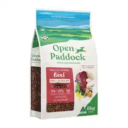 Woolworths Open Paddock Dry Dog Food 6 kg offer