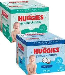 Coles Huggies Baby Wipes offer