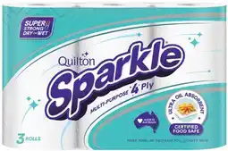Coles Quilton Sparkle Paper Towel offer
