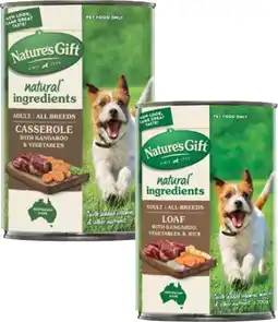 Coles Nature's Gift Dog Food offer