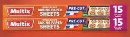 Coles Multix Pre-Cut Baking Paper Sheets offer