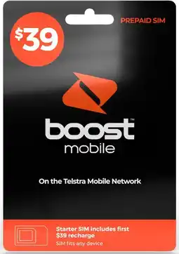 Coles Boost SIM Pack offer