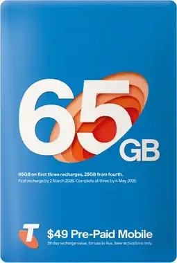 Coles Telstra SIM Kit offer