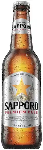 Coles Sapporo Bottles offer