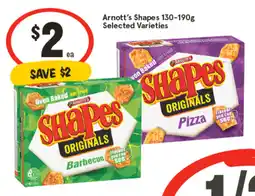 IGA Arnott's Shapes Selected Varieties offer