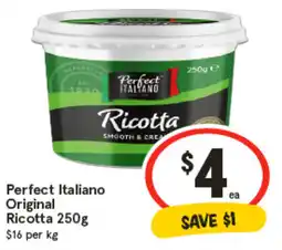 IGA Perfect Italiano Original Ricotta offer