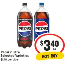 IGA Pepsi Selected Varieties offer