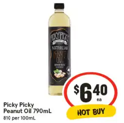 IGA Picky Picky Peanut Oil offer