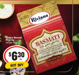 IGA Riviana Basmati Rice offer
