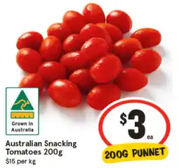 IGA Australian Snacking Tomatoes offer