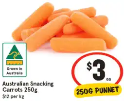 IGA Australian Snacking Carrots offer