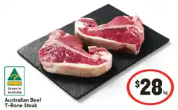 IGA Australian Beef T-Bone Steak offer