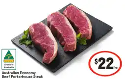 IGA Australian Economy Beef Porterhouse Steak offer