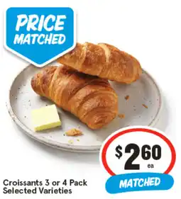 IGA Croissants Selected Varieties offer