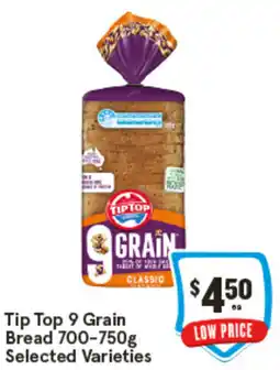 IGA Tip Top 9 Grain Bread Selected Varieties offer