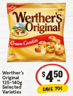IGA Werther's Original Selected Varieties offer