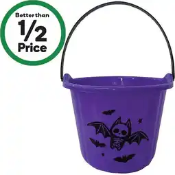 Woolworths Halloween Pails – Assorted offer