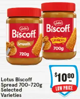 IGA Lotus Biscoff Spread offer