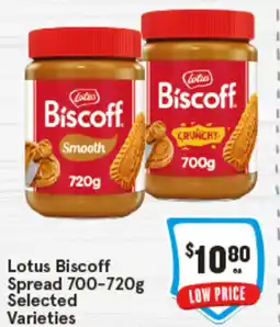 IGA Lotus Biscoff Spread offer