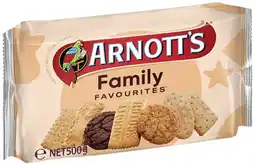 IGA Arnott's Family Favourites 500g offer