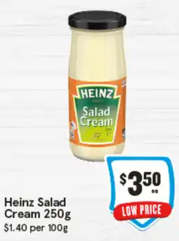 IGA Heinz Salad Cream offer