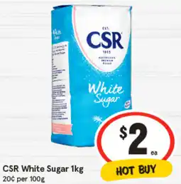 IGA CSR White Sugar offer