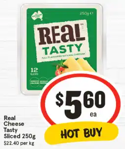 IGA Real Cheese Tasty Sliced offer