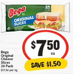 IGA Bega Original Cheese Slices offer