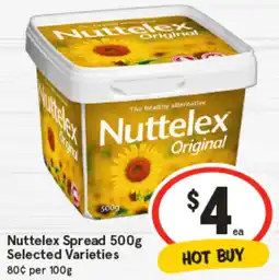 IGA Nuttelex Spread Selected Varieties offer