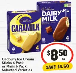 IGA Cadbury Ice Cream Sticks Selected Varieties offer