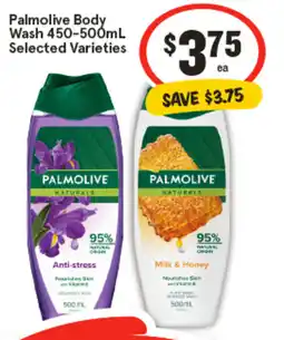 IGA Palmolive Body Wash Selected Varieties offer