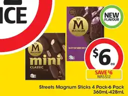 Coles Streets magnum sticks offer