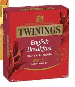 Coles Twinings English Breakfast Tea Bags offer