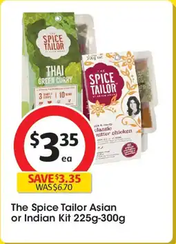 Coles The spice tailor asian or indian kit offer