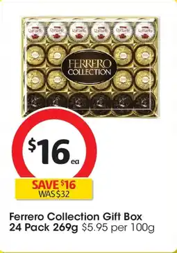 Coles Ferrero collection gift box offer