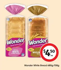 Coles Wonder white bread offer